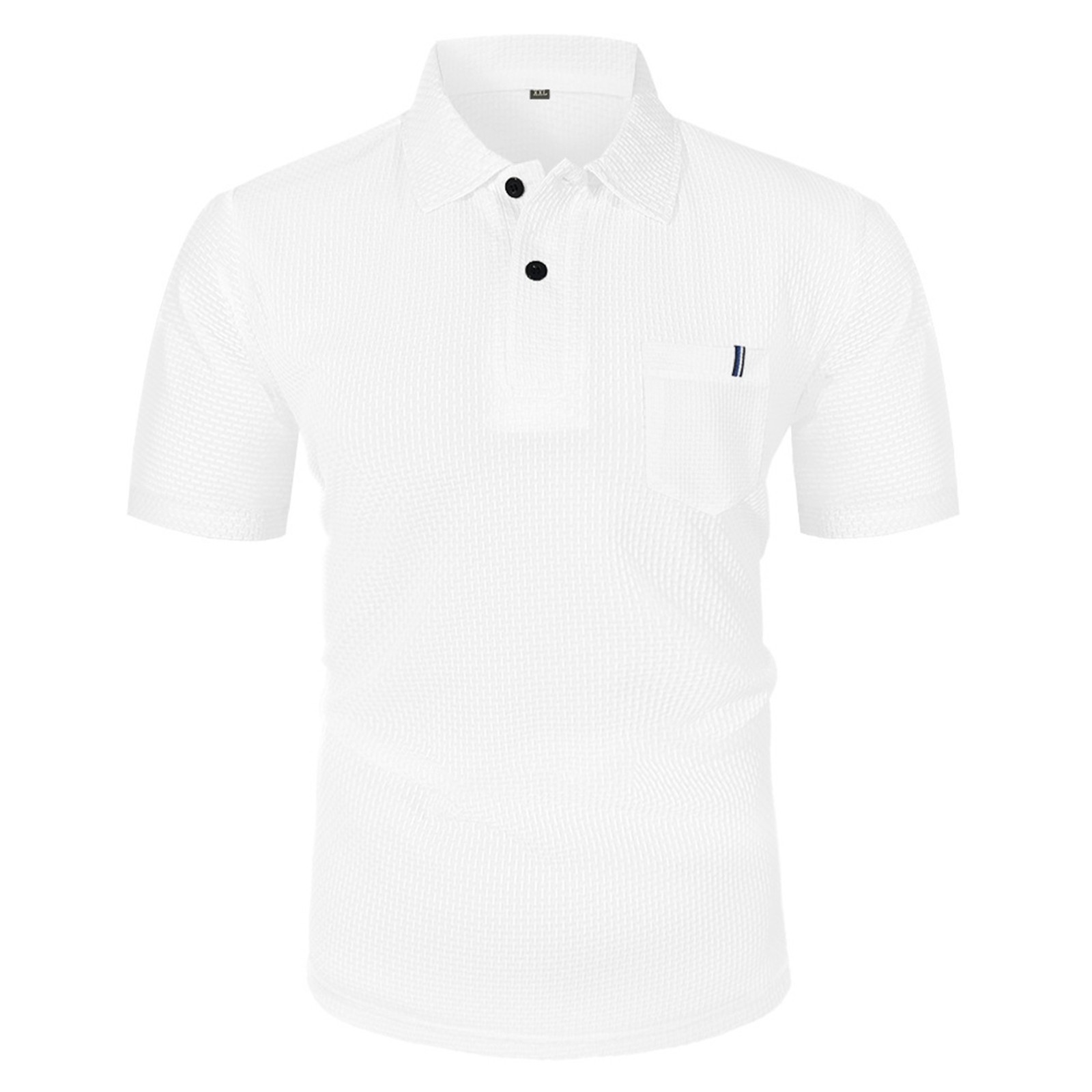 thumbnail image 4 of Camiseta informal de manga corta estampada para hombre - Tejido suave y transpirable - Diseño elegante para el día a día en verano - Fácil de cuidar, 4 of 7